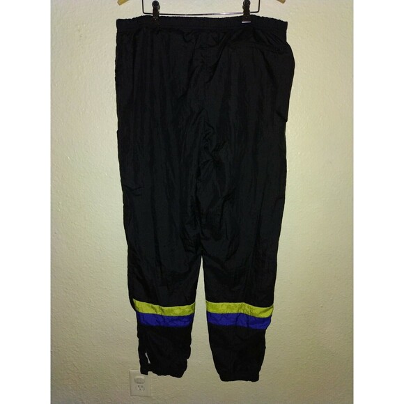Vintage Sergio Tacchini Track suit 80s 90s Colorblock Zip Jacket Sz 44 Pants 38 - Picture 4 of 9